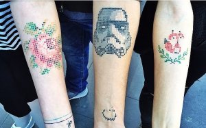 Cross-Stitch-Tattoos