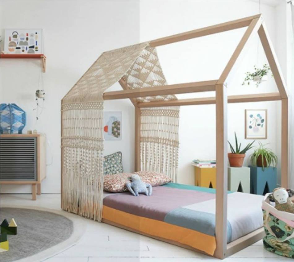 Montessori κρεβάτι σπιτάκι